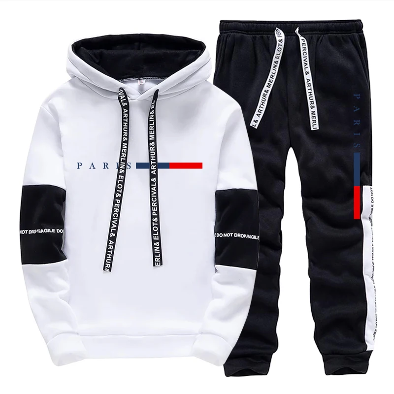 Men'S Fashion Tips - 남성 세트/후드티/바지 파리 패션 가을 겨울