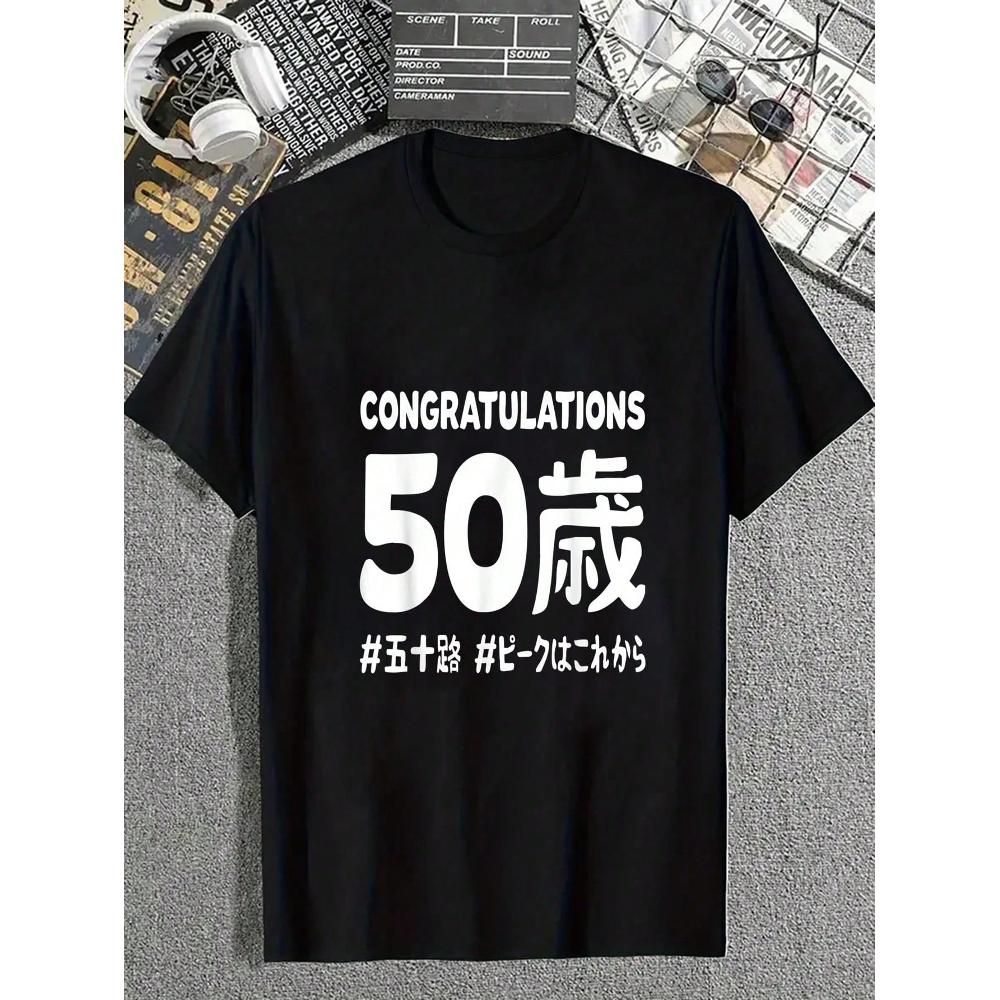 100% 면 티셔츠 50번째 생일 선물 중년 유머 해시 - Mens Fashion Hashtags 리뷰 및 가격