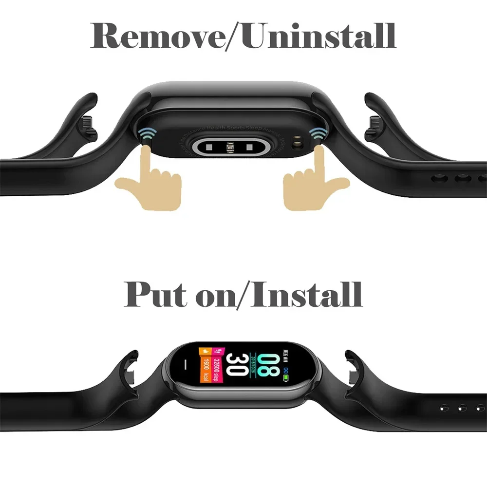 Xiaomi Mi band 8-8 NFC 교체 용 실리 - Men'S Fashion Website 리뷰 및 가격