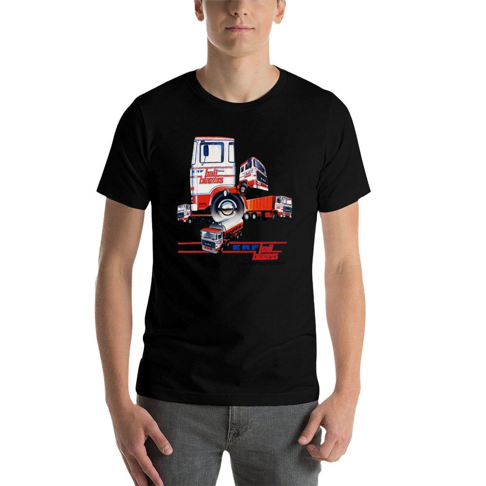 ERF TRUCKS - 1980년대 광고 티셔츠 패션  - Mens Fashion In 1980S 리뷰 및 가격
