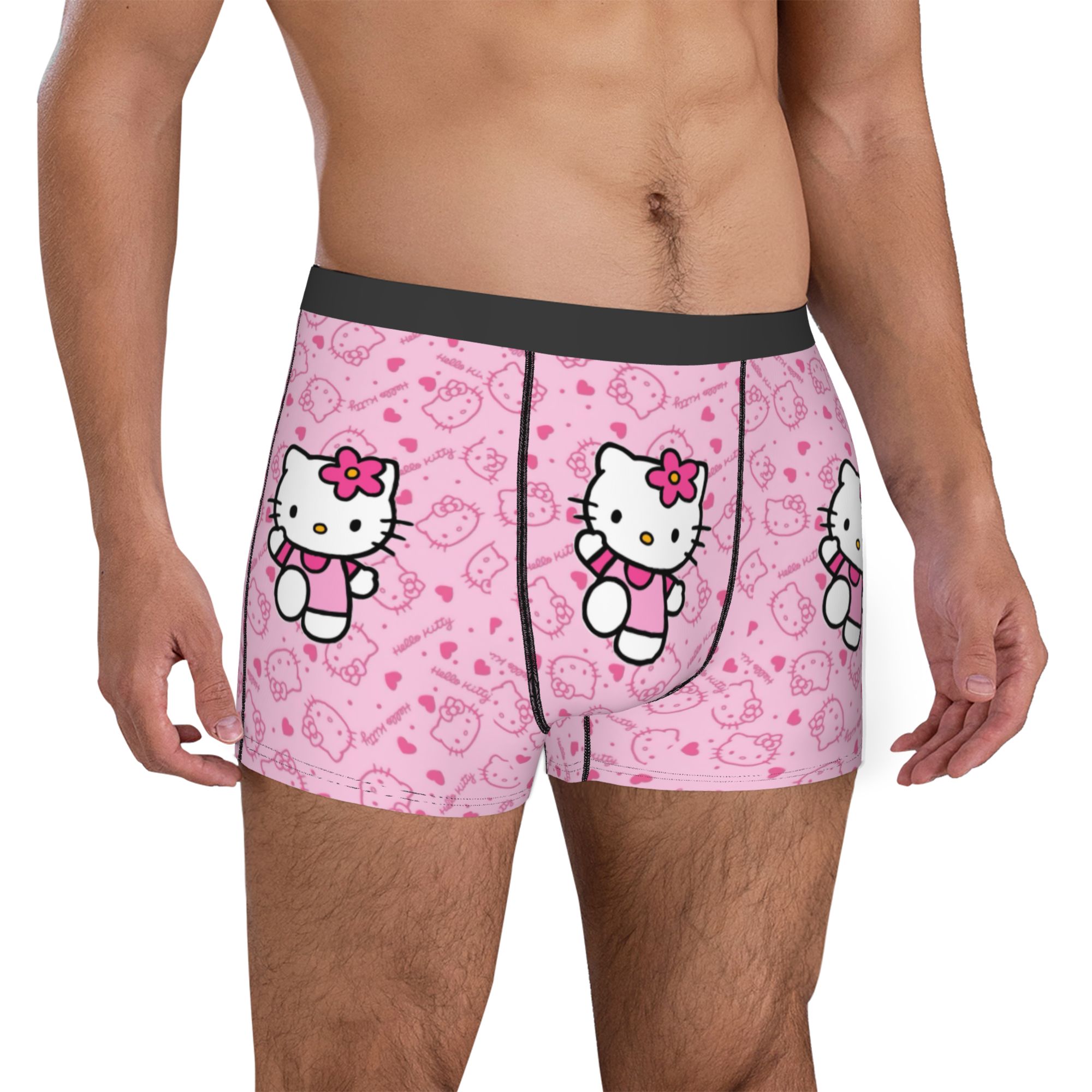 여자 고양이 속옷 남성용 프린트 핑크 귀여운 만화 캐릭 - Men'S Fashion Underwear 리뷰 및 가격