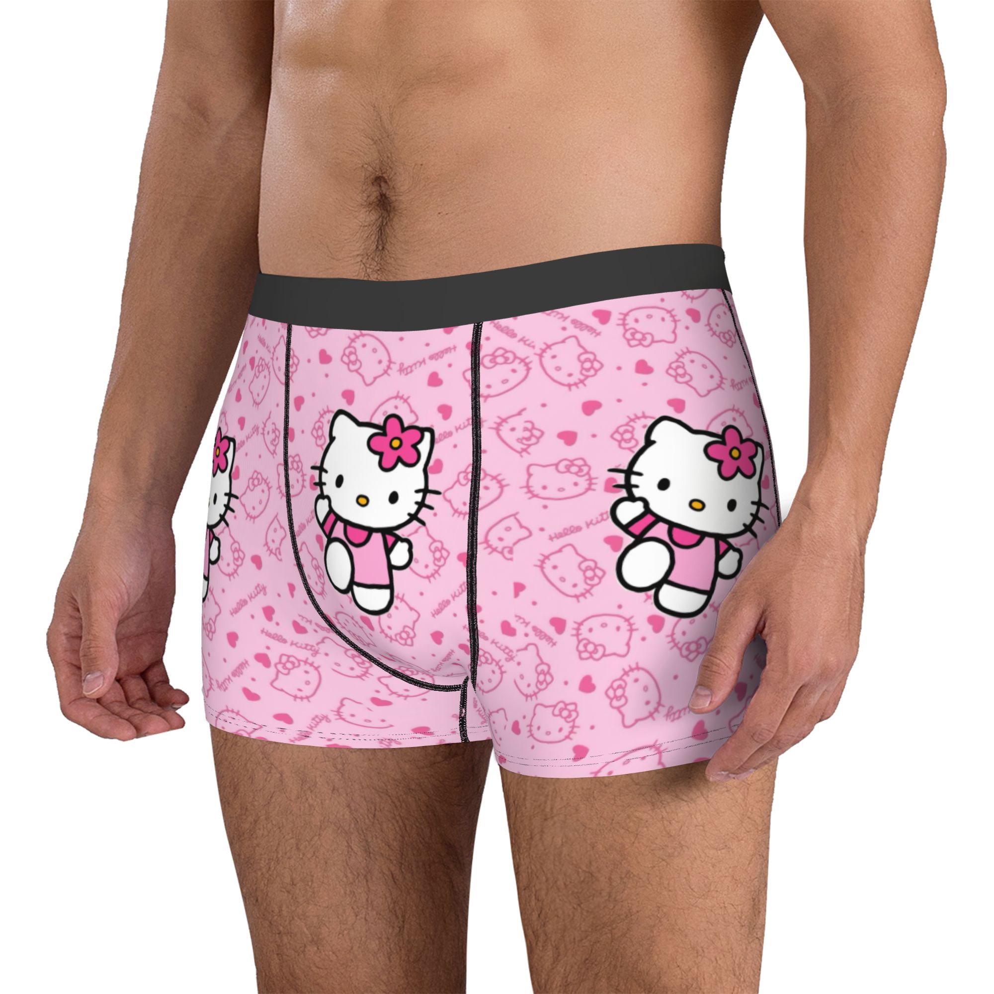 여자 고양이 속옷 남성용 프린트 핑크 귀여운 만화 캐릭 - Men'S Fashion Underwear 리뷰 및 가격