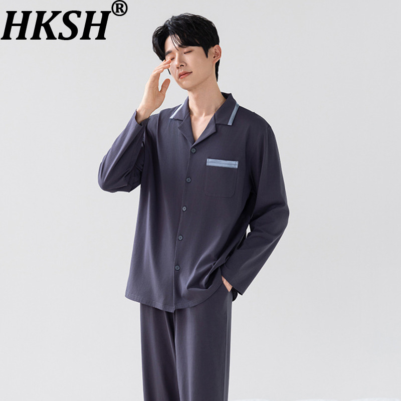 HKSH 가을 겨울 남성용 긴팔 바지 대나무 면 섬유  - Men'S Winter Fashion 리뷰 및 가격