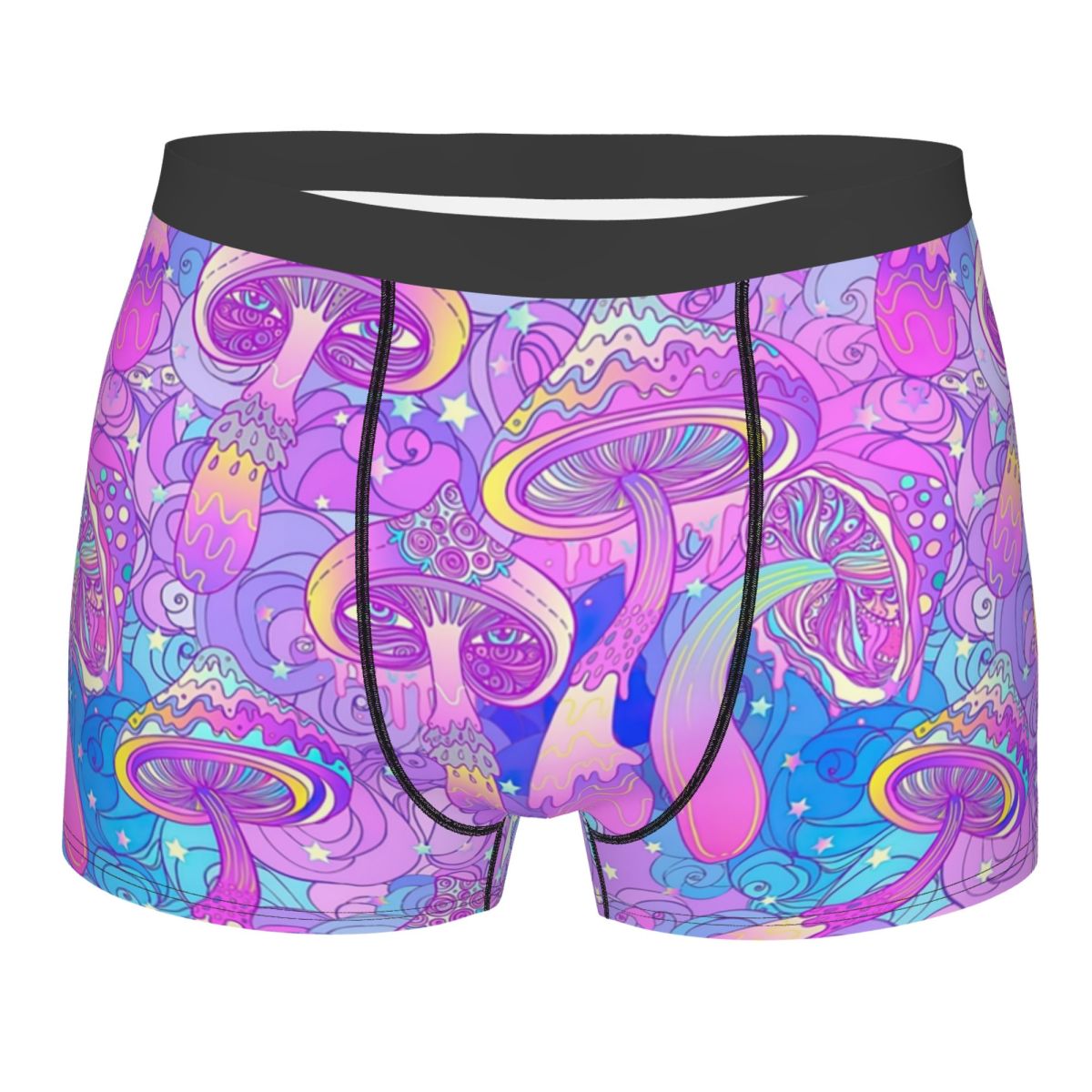 남성 패션 사이키델릭 매직 버섯 프린트 속옷 복서 브리 - Men'S Fashion Underwear 리뷰 및 가격