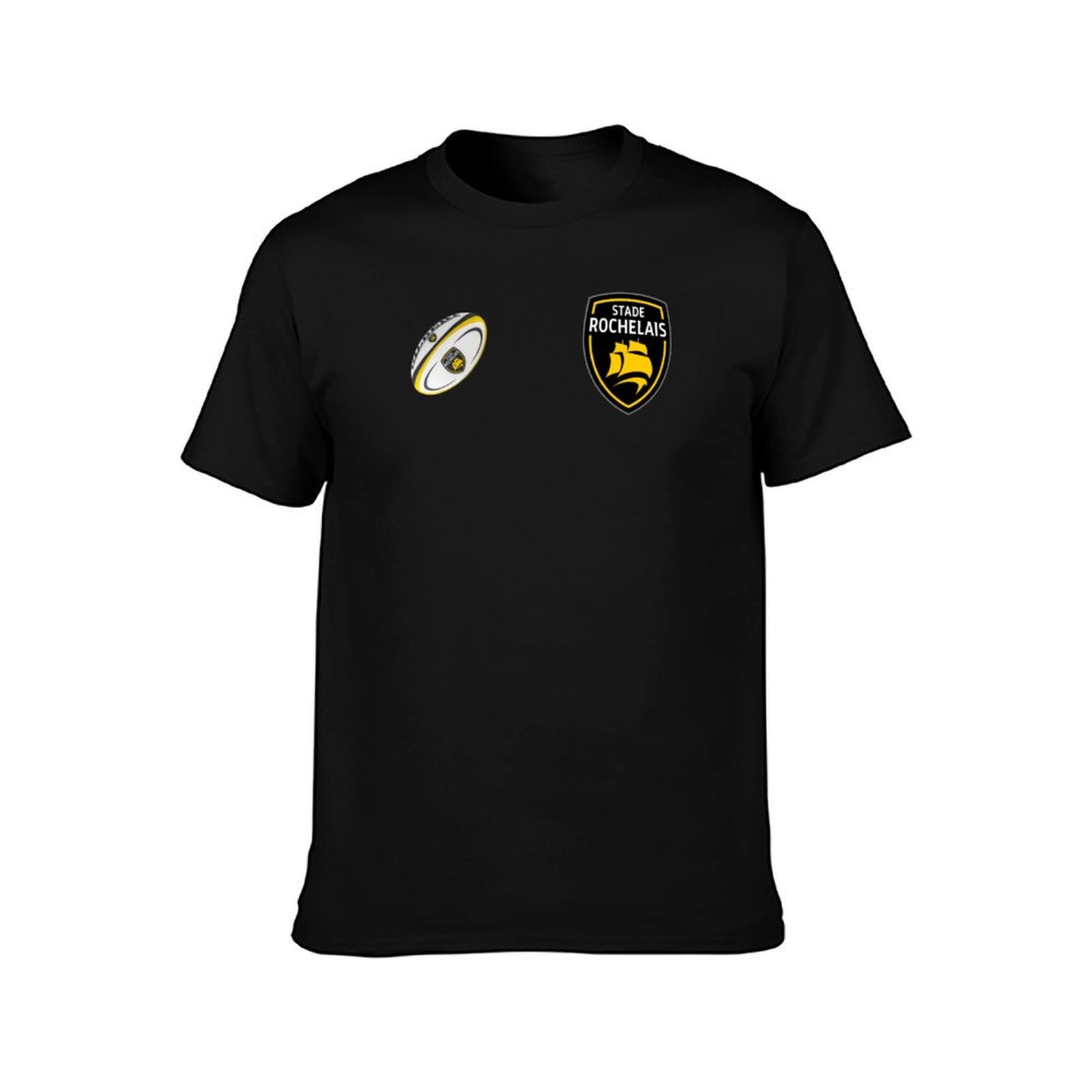 Stade Rochelais 럭비 디자인 티셔츠 캐주얼 - Mens Fashion Rugby Shirts 리뷰 및 가격