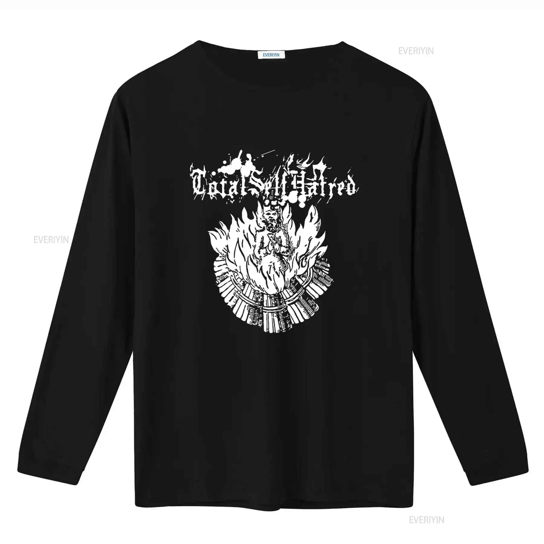TOTALSELFHATRED 티셔츠 다크 아트 디자인  - Men'S Fashion Everyday 리뷰 및 가격