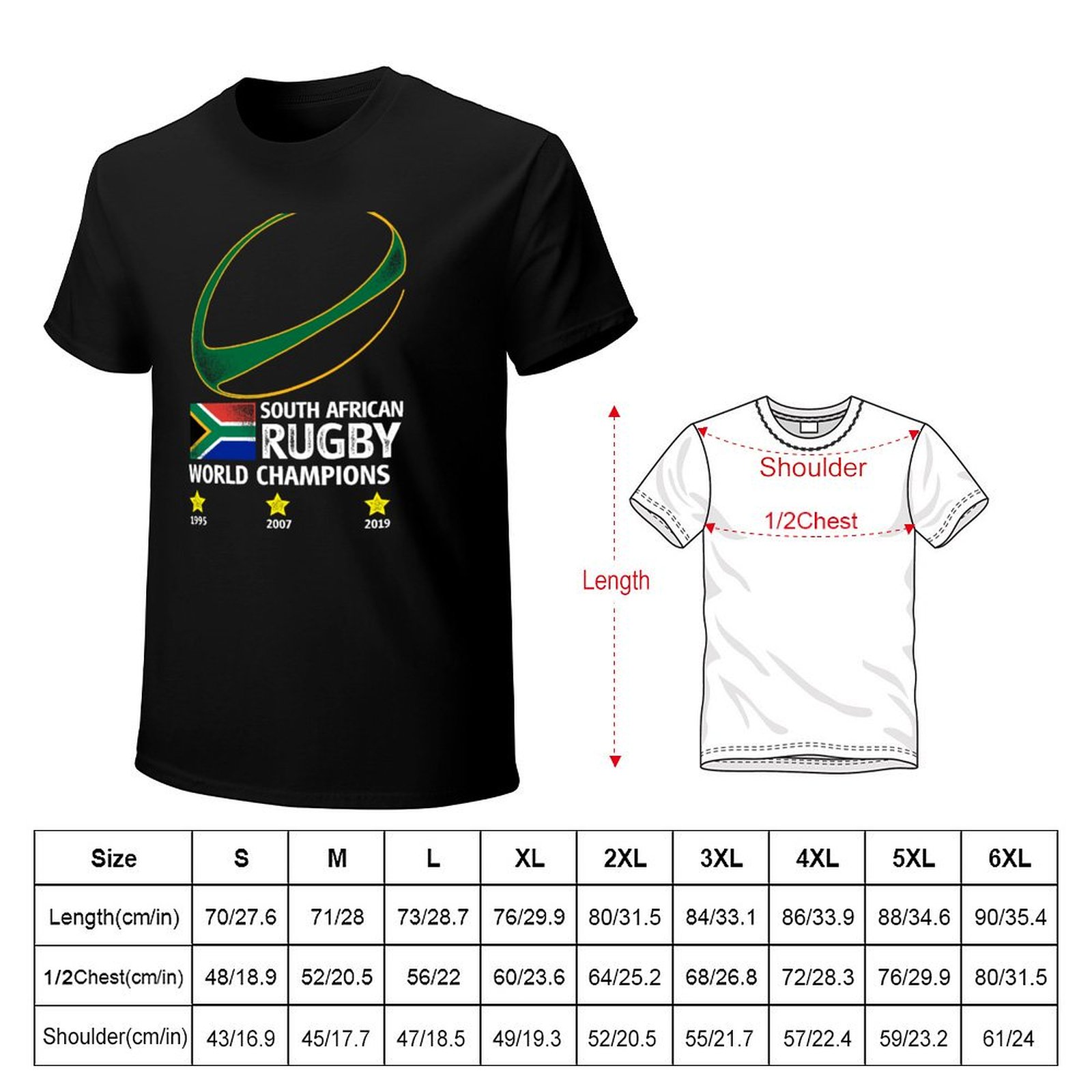 럭비 남아프리카공화국 월드 챔피언스 티셔츠 패션 심플  - Mens Fashion Rugby Shirts 리뷰 및 가격