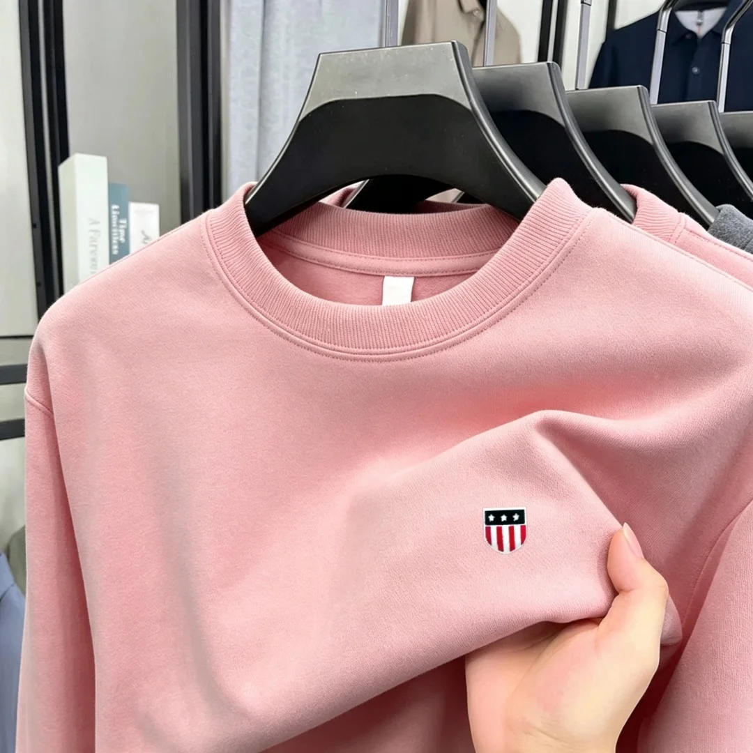 부드러운 면 소재의 고급 브랜드 남성용 긴소매 라운드넥 - Men'S Winter Fashion 리뷰 및 가격