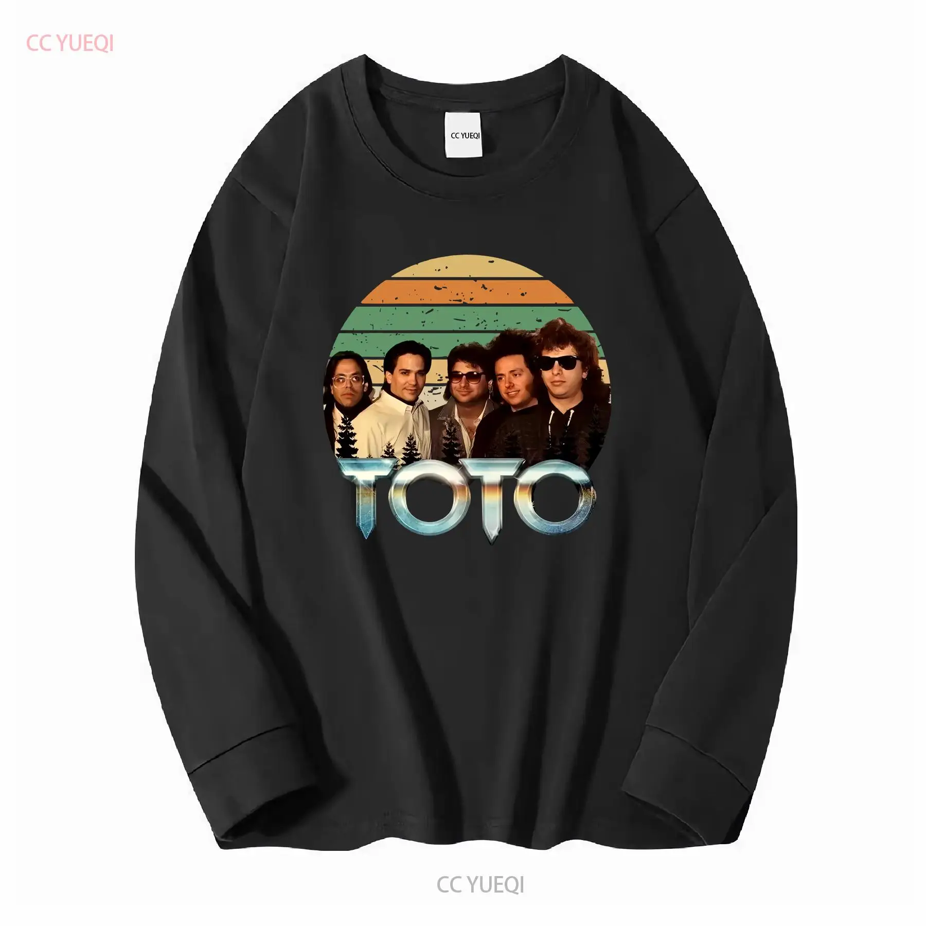Toto American Rock Band 빈티지 T  - Mens Fashion In 1980S 리뷰 및 가격