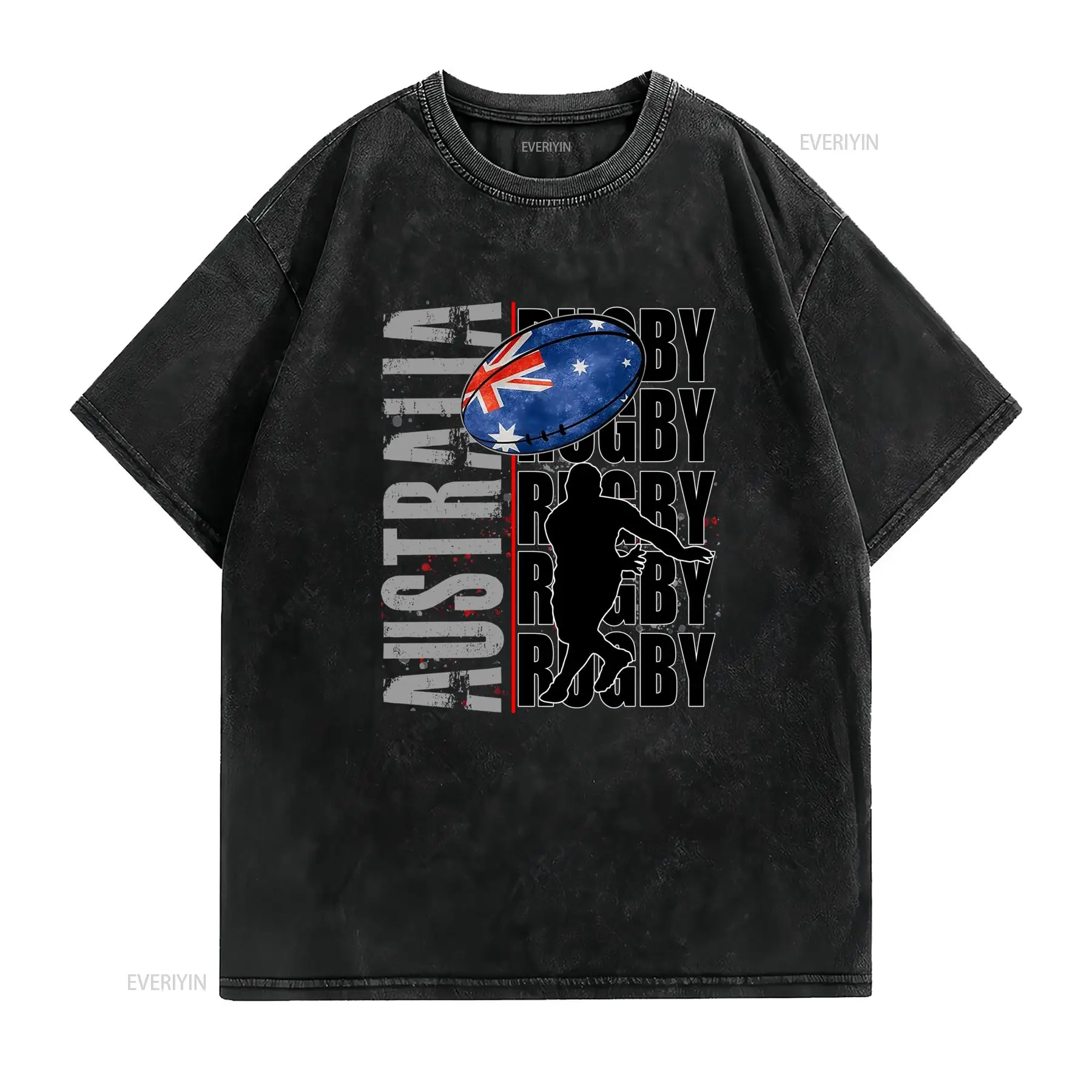 멋진 스트리트웨어 호주 럭비 호주 국기 볼 플레이어 실 - Mens Fashion Rugby Shirts 리뷰 및 가격