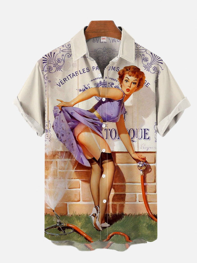 1970S-1980S 빈티지 핀 업 소녀 포스터 하와이 - Mens Fashion In 1980S 리뷰 및 가격