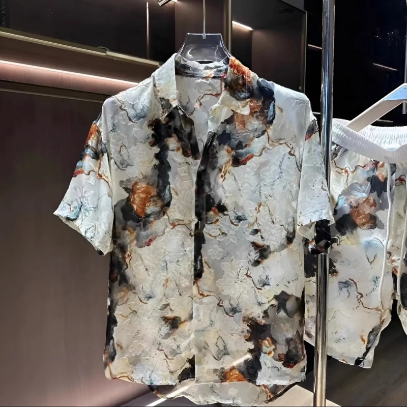 세련되고 캐주얼한 남성용 신상 고급 트렌디 프린트 반바 - Men'S Fashion Tips 리뷰 및 가격