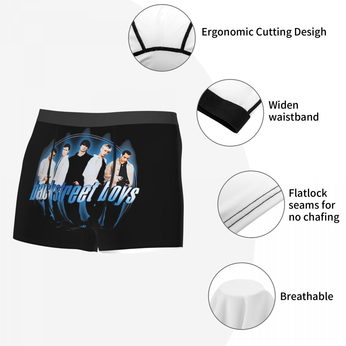 패션 백스트리트 팝 뮤직 보이즈 복서 반바지 속옷 남성 - Men'S Fashion Underwear 리뷰 및 가격