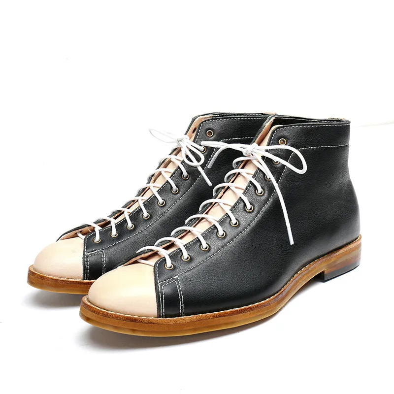 하이 툴링 부츠 남성용 Goodyear-Welted 빈 - Men Fashion Vintage 리뷰 및 가격